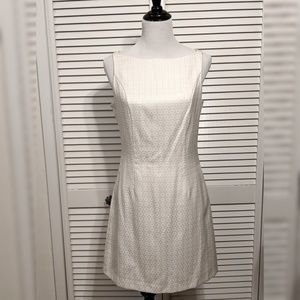 Banana Republic Pearl White Woven Shift